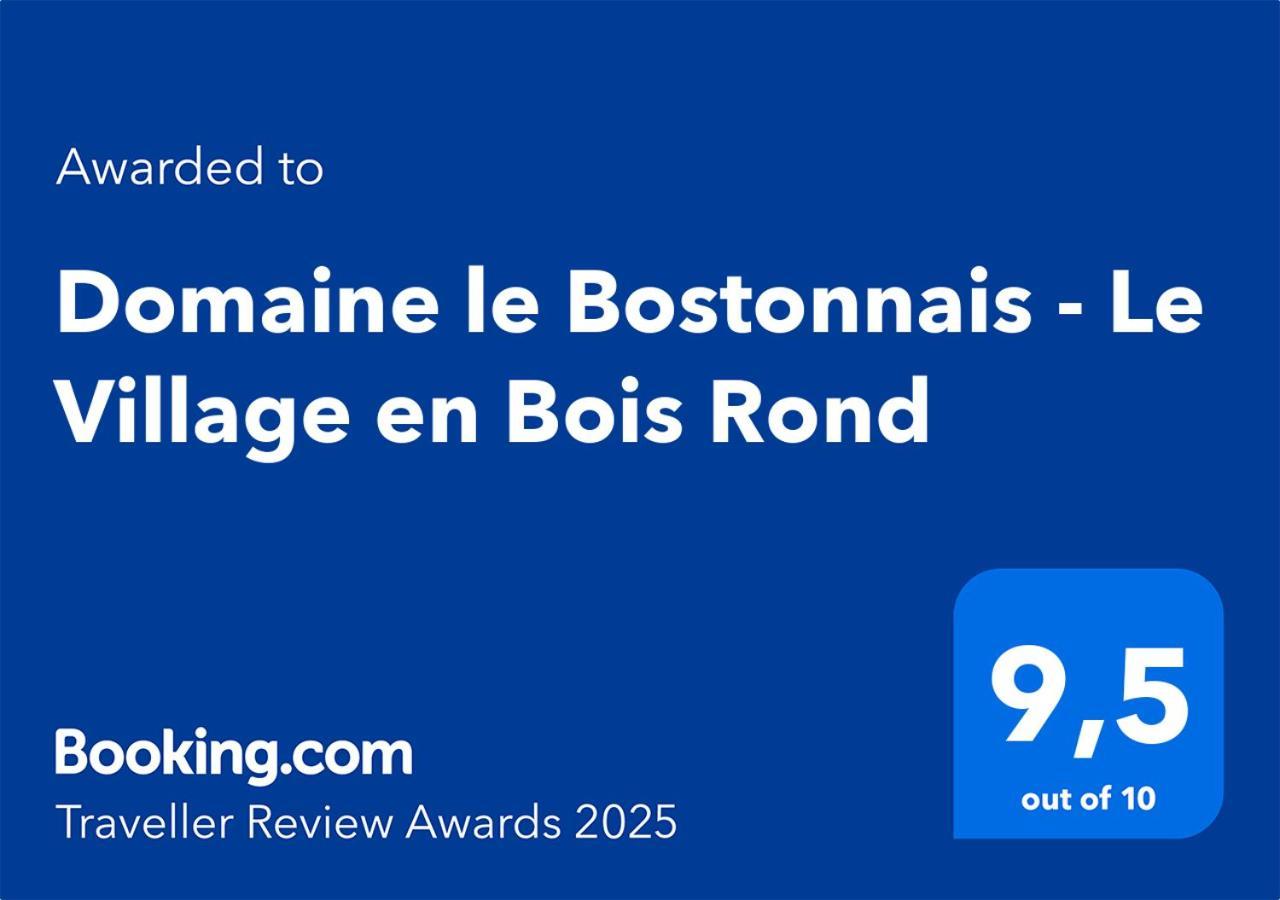 Domaine Le Bostonnais - Le Village En Bois Rond La Tuque Luaran gambar